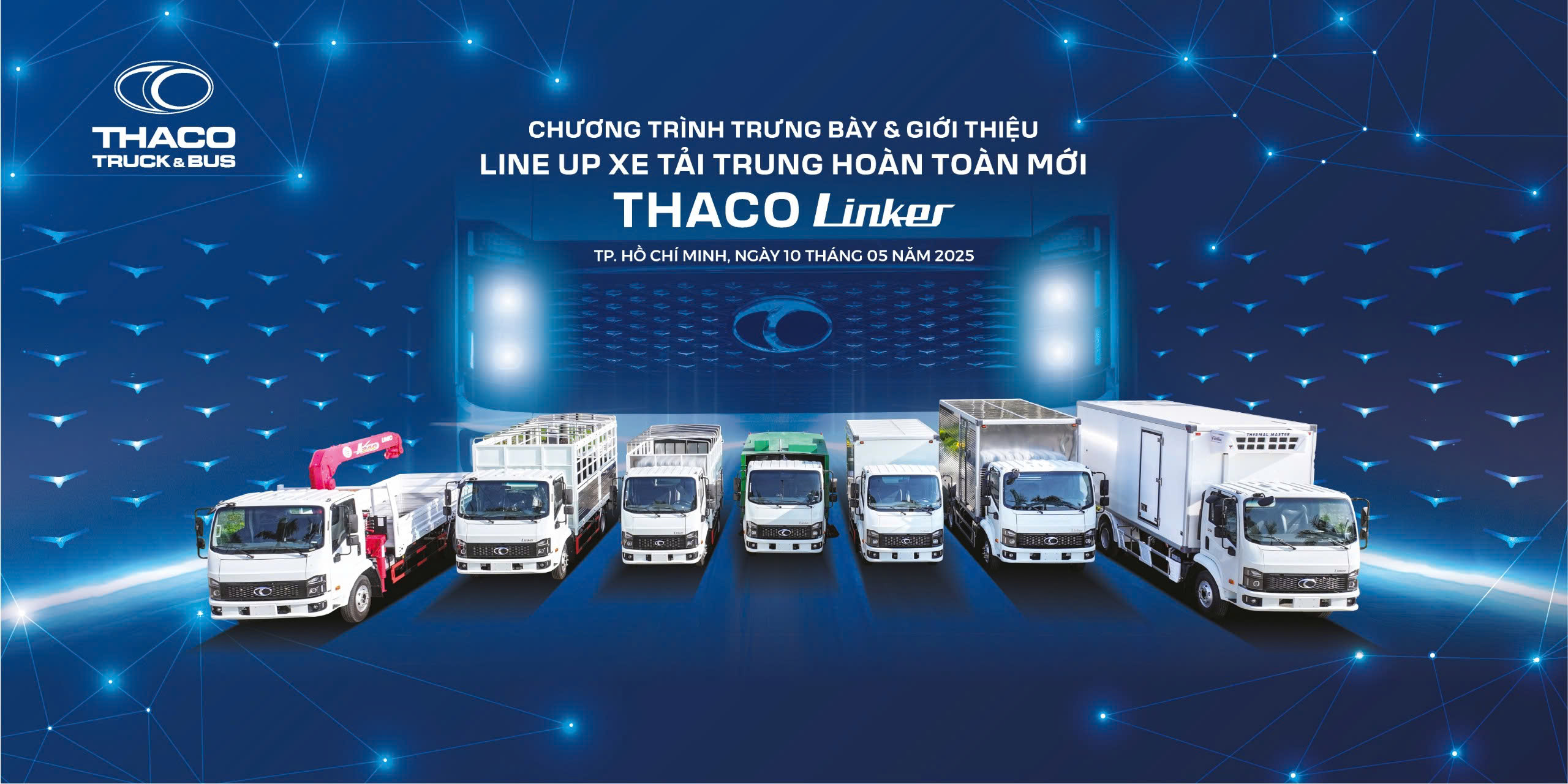 Chương trình trưng bày & giới thiệu line-up xe tải trung hoàn toàn mới - THACO LINKER