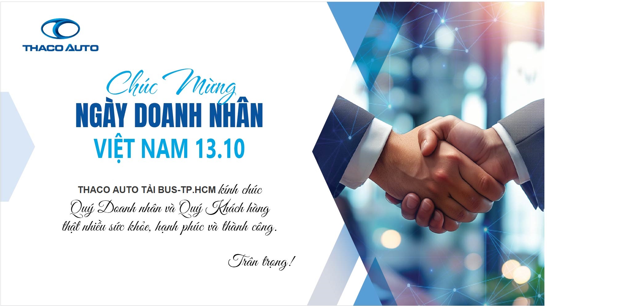 CHÚC MỪNG NGÀY DOANH NHÂN VIỆT NAM 13/10